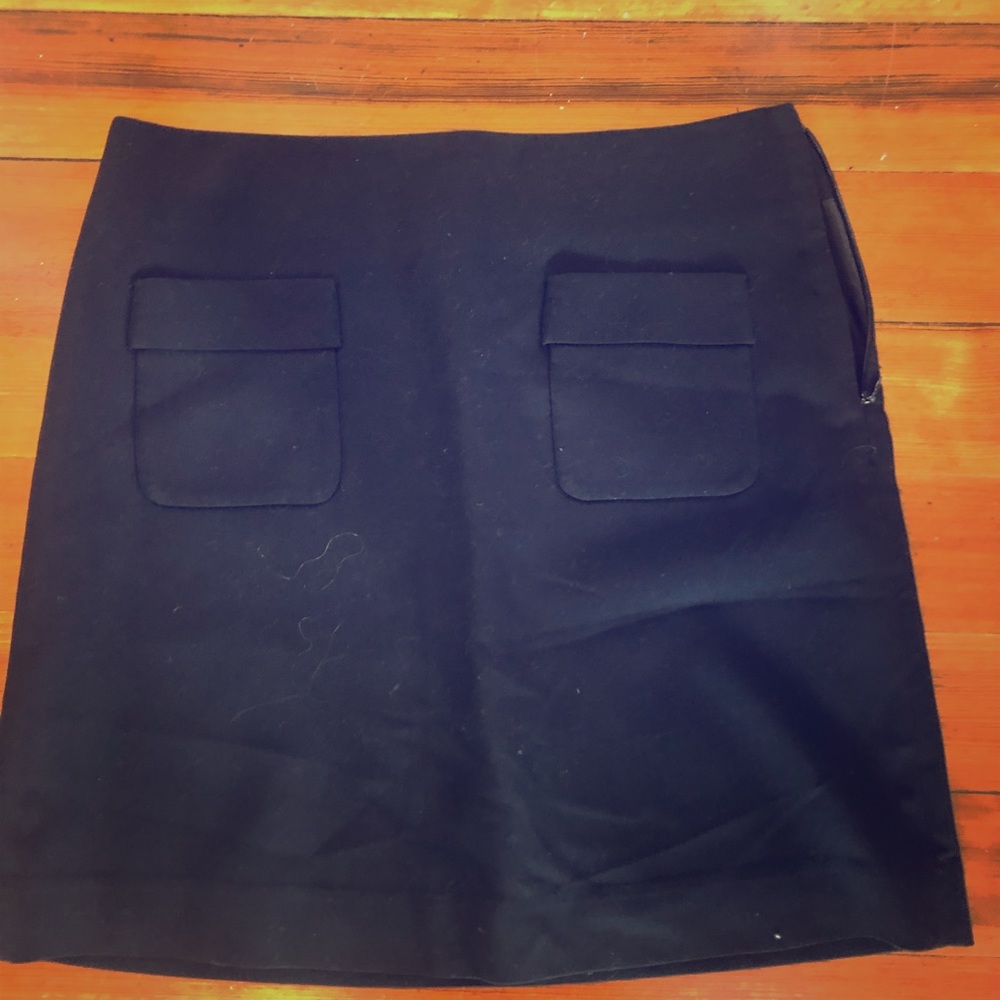 Loft Black Business Skirt
